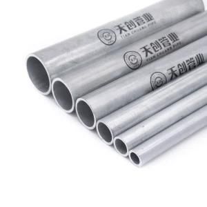ERW Galvanized Hot Dipped Galvanized Steel Pipe From Tianchuang, Customized Material Q195, Q215, Q235, Q345, Ss400, S235jr, S355jr