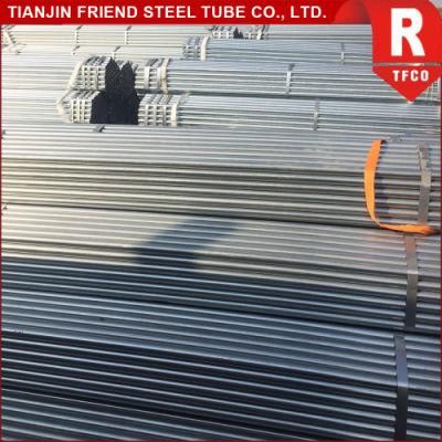 Round Welded Made in China Galvanized Steel Square Tube Gi Pipe with Factory Price