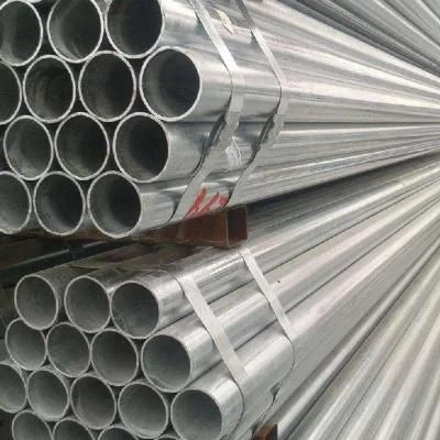 High Quantity ASTM A53 Standard Galvanized/Zinc Coated Steel Pipes/Tubes