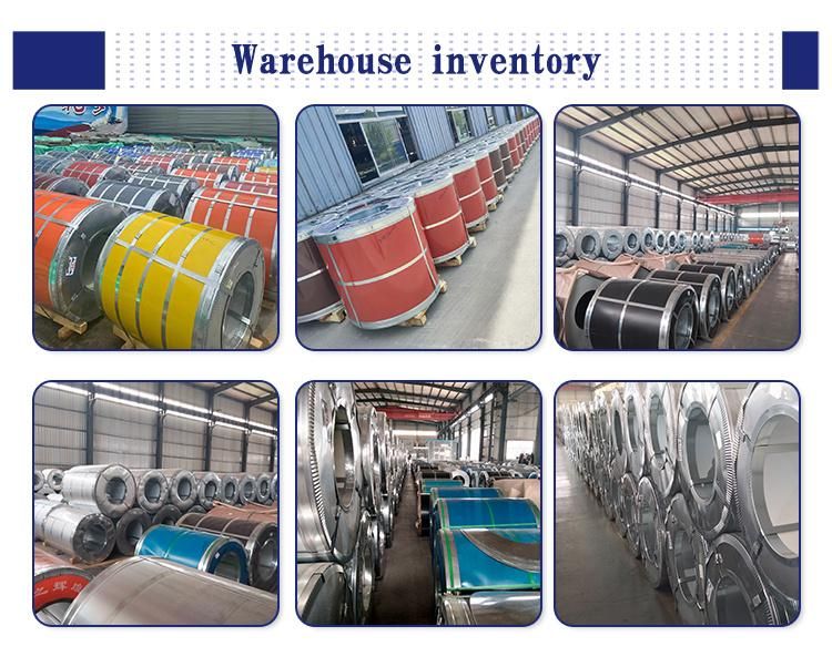 Prepainted Gi Steel Coil PPGI Color Coated Galvanized Steel Sheet in Coil in South Africa