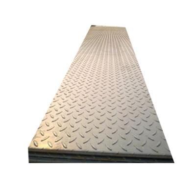 Hot Rolled Ss400 A36 Mild Carbon Checkered Steel Plate