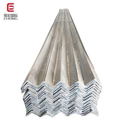 Standard Angle Steel Bar Dimension 2X3 Ss400 A36 Carbon Hot Rolled Boron Slotted Steel Angles