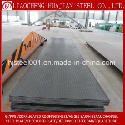 Q235B Hot Rolled Checker Steel Plate with GB Standard