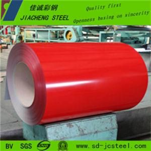 Red Prepainted Galvanized Steel Coil (thickness 0.12-1.5mm) with Good Price