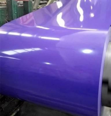 PPGI Prepainted Galvanized Color Coated Steel Coil 60&quot; Galvanized Steel Coil 24 Ga Dx51d Z275