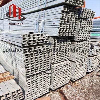 A36 Standard Galvanized C Channel Steel U Channel Sizes Price Per Ton