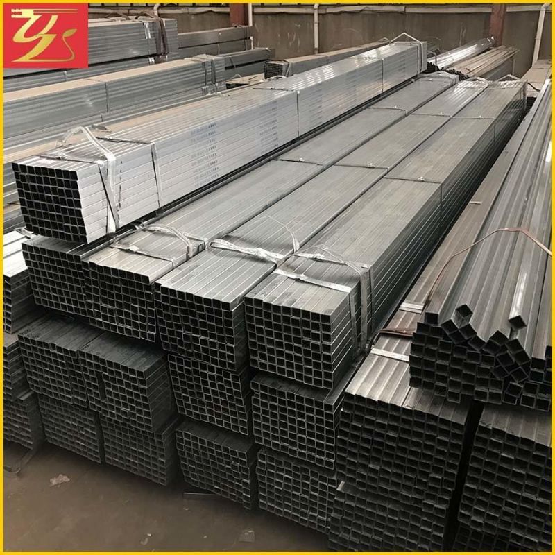 Manufacturer Supply Q235 Rectangle Steel Tube Square Welded Steel Pipe