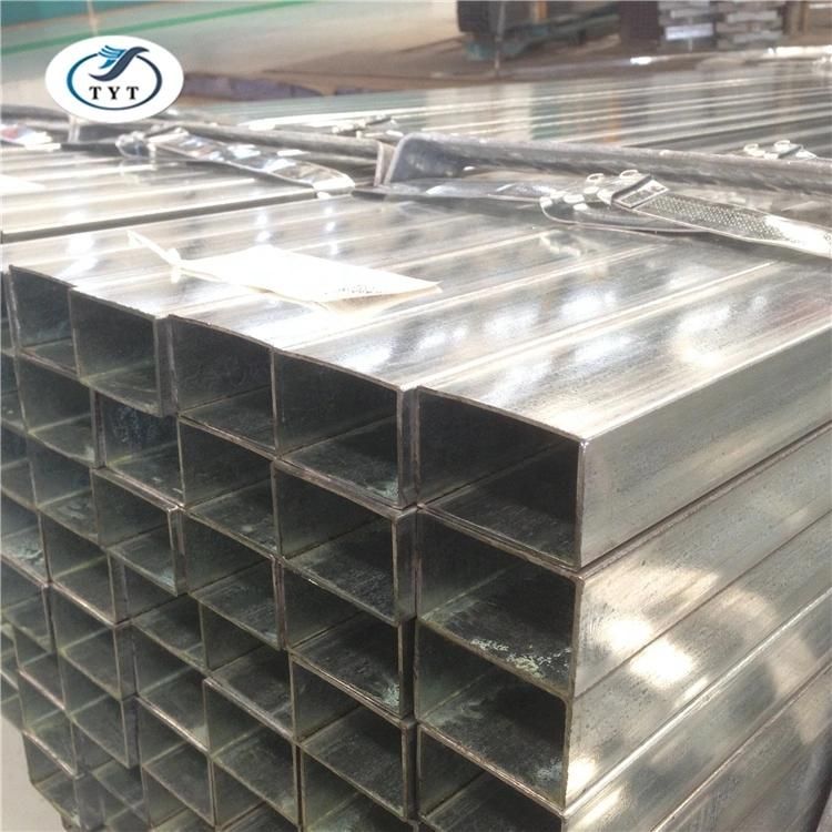 High Zinc Coating of Hot Dipped Galvanized Rectangular Tube; Galvanized Rectangular Pipe; Hot DIP Galvanized Steel Pipe