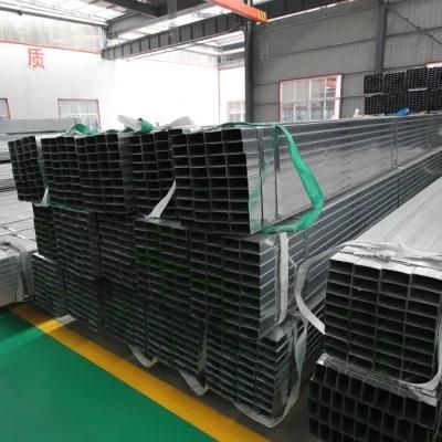 Cold Rolled Pre Galvanized Welded Square / Rectangular Steel Pipe/ Hollow Section Structural Greenhouse Steel Pipe