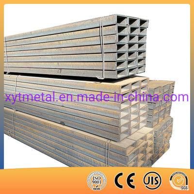 Hot Rolled A36/Ss400/Q235/JIS Standard Ms Carbon/Stainless/Galvanized/ Zinc Coated Section Channel Steel Profile C Z U W J H Shape Steel Channel