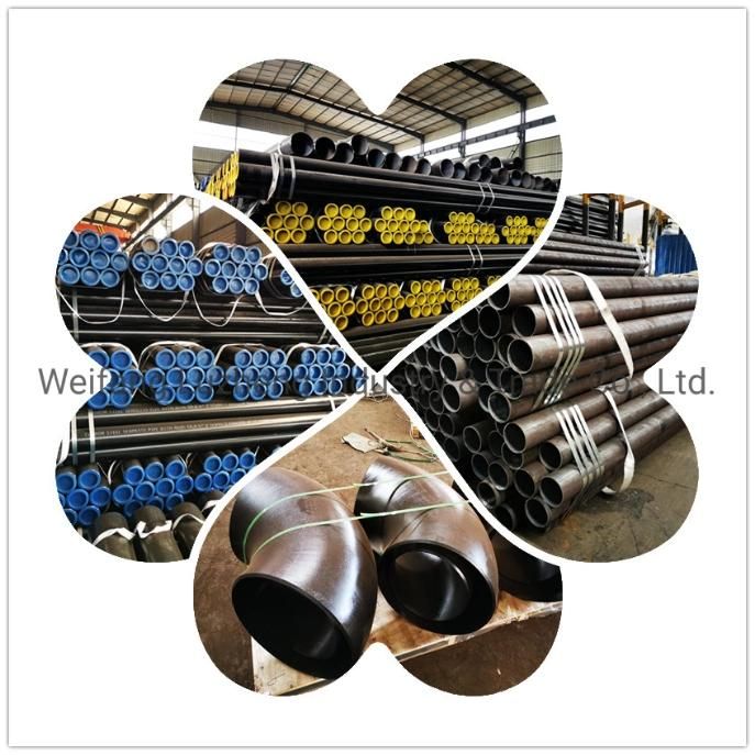 API 5L ASTM A106 ASTM A53 Gr. B En10216 P235gh P265gh Seamless Steel Pipe