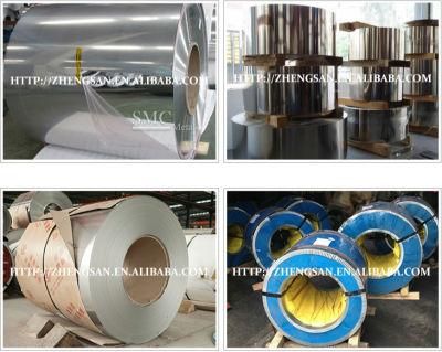 Competitive Price Cold Rolled Grade 304 316L 201 Stainless Steel Coil in Half Copper Ddq