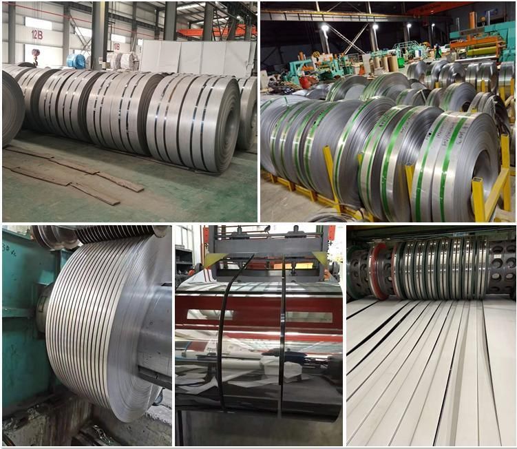 Ss Band Cold Rolling Flexible 201 301 316 316L 304 410 430 440c No. 4 Stainless Steel Strip