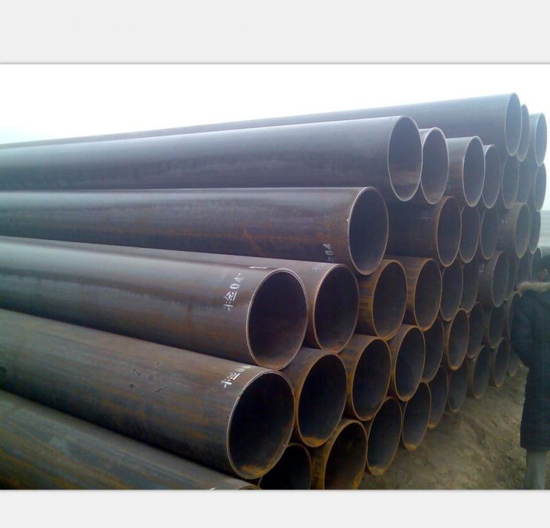 ASTM A106gr. B Black Iron Hot Rolled Carbon Steel Seamless Pipe From Factory