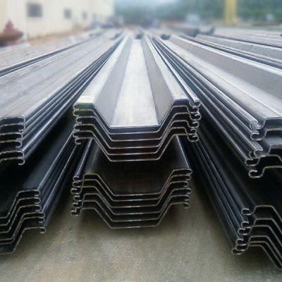 Best Price S275 S355 S390400X100X10.5mm Z U Type 2 Carbon Ms Hot Cold Rolled Steel Sheet Piling Piles for Construction