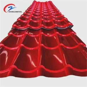 Colorful PPGI Galvanized/Aluminium Zinc Prepainted Corrugated Roofing Sheet for Building Materials