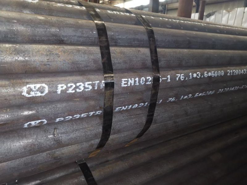 En 10216-2 P235gh Seamless Steel Tube for High Temperature and High Pressure Purpose Boiler Pipe