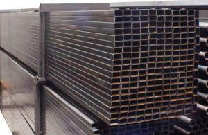 Black Square Pipe Square Tube Steel Pipe in Stock