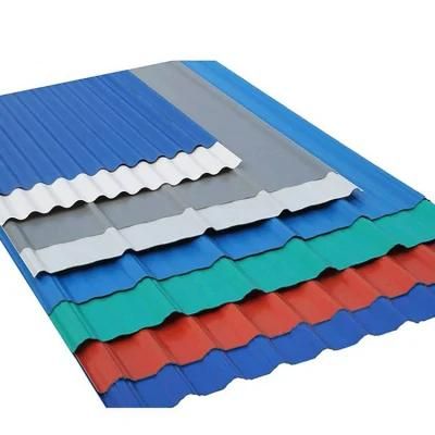 0.12-3.5mm Thickness PPGI Zinc Coated Corrugated Steel Sheet Plate