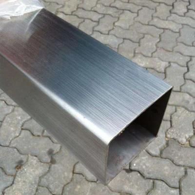 Factory Directly Sale Satin Matte 201 304 316L Stainless Square Steel Pipe