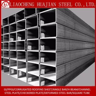 En10219 Standard S235jr Square Rectagular Section Shape Steel Tube