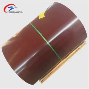 Dx51d Z100 Zinc Color Coating PPGL Prepainted Aluminized/Galvanized Steel PPGI Prepinted Steel Coils