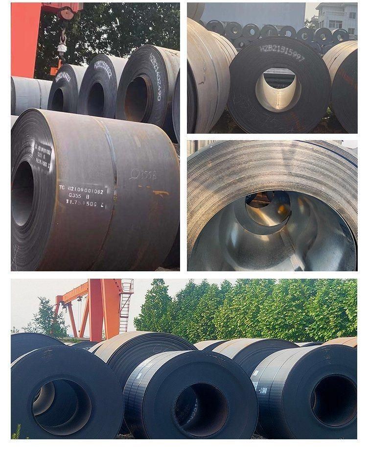 Ms Hot Rolled Hr Carbon Steel Plate ASTM A36 Ss400 Q235B Iron Sheet Plate 10mm 20mm Thick Steel Coil