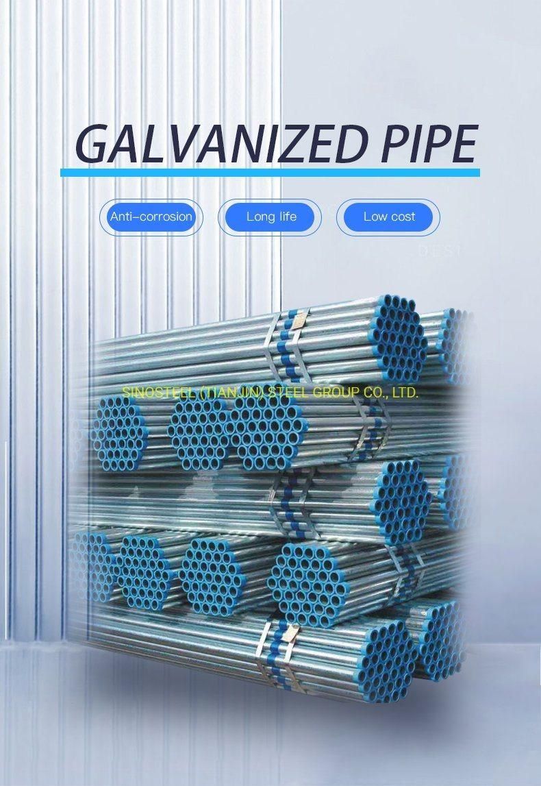 Grade a/B Hot Galvanized Carbon Steel Pipe with Epoxy Lining