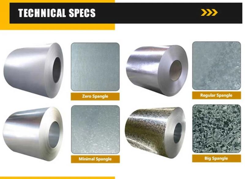 Traders 0.6mm Thick Gp Sheet Galvanized Steel Coils