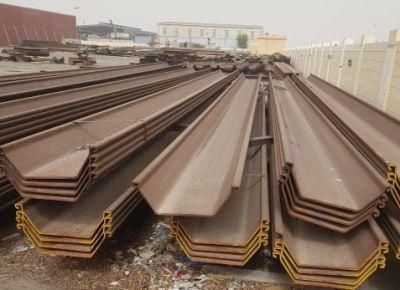 Steel Sheet Piles Type 2&3 U&Z Type Various Sizes in Stock