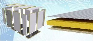 Trapezoid Steel for Clean Room Panel Roof, Garage Door, Dx52D, PPGI, PE Coating, PPG Paint R