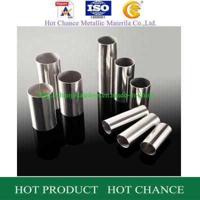 SUS201, 304, 316 180g Hairline Finished Stainelss Steel Tube