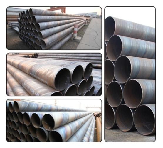 Spiral Seam Submerged Arc Welded Steel Pipe Price Spiral Welded Pipe and Tube