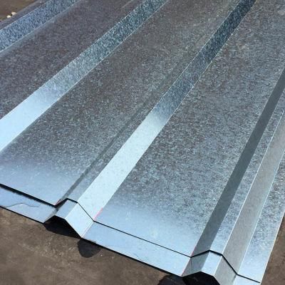 Galvanized Corrugated Steel Sheet Both Side Zinc 40 Coating