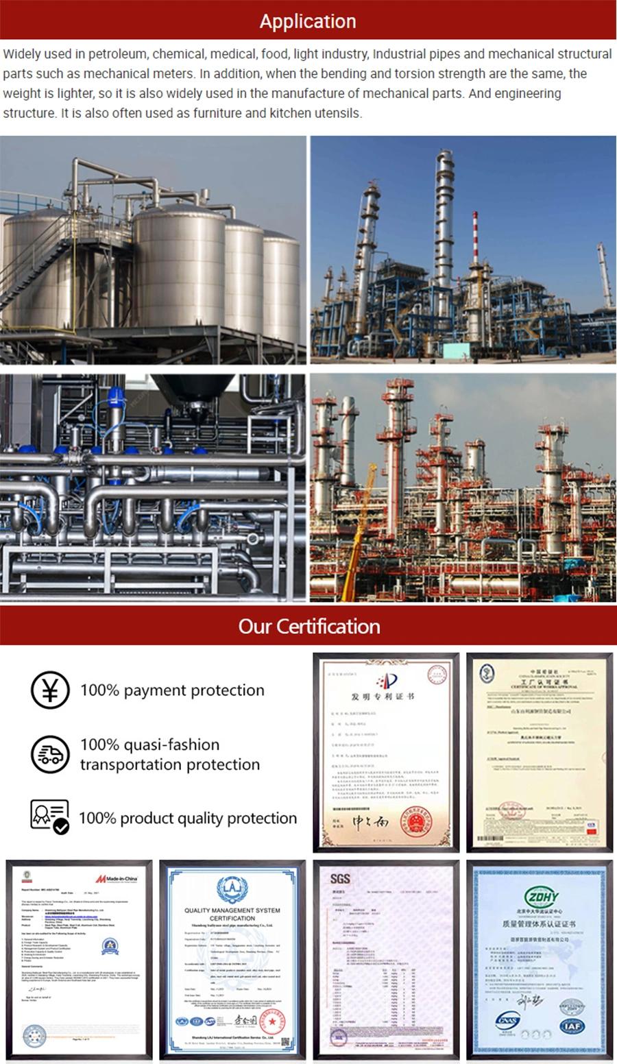 304 304L 316L Mirror Polished Stainless Steel Pipe Sanitary Pipe 321, Stainless Steel Pipe Manufacturer