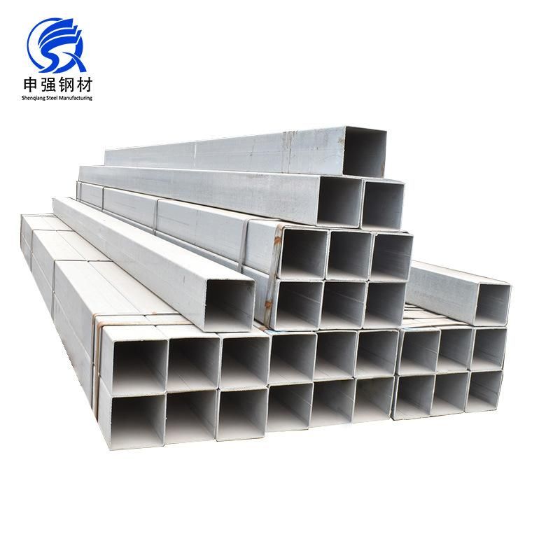 Galvanized Square Steel Pipe DN15 DN25 DN65 Rectangular Tube