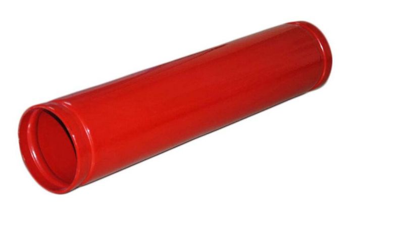 Black Red Color Hot Dipped Zinc Coated Galvanized Weld Steel Pipe for Fire Protection Use