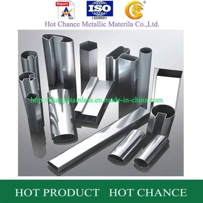ASTM SUS304stainless Steel Embossy Round Pipe