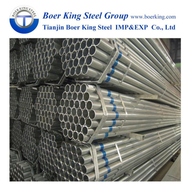3 Scaffolding Poles Suspended Offshore Oil Gas Rigging Galvanized Steel Pipe Tube