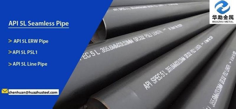 ASTM API 5L X42-X80 Oil and Gas Carbon Seamless Steel Pipe 2 Inch and 4 Inch Sch40 Seamless Steel Pipe