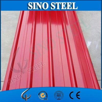 PPGI Prepainted Corrugated Roofing Sheet Ral Color Coated