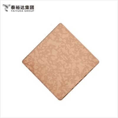 Best Wall Cladding and Kitchen Ware Colored Etching Stainless Steel Sheet