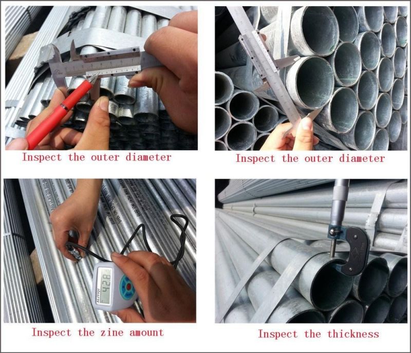 Youfa Brand Steel Grade BS1387 ASTM A53 Galvanized Pipe & Tubes