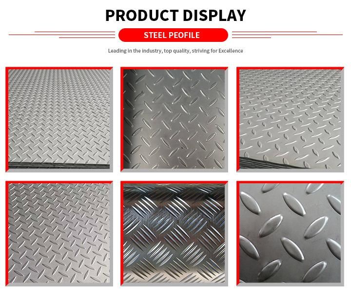 201 304 Checkered Stainless Steel Sheet