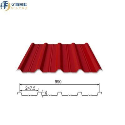 Dx53D Az70 990mm Width Roofing Steel with ISO9001