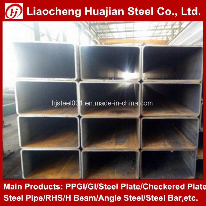 60*120mm Weld Rectangular Pipe for Construction