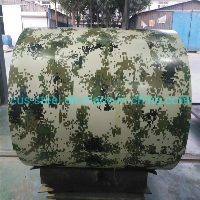 Dx51d Red Blue Green Color Coated Iron Roll PPGI PPGL Prepainted Galvanized Steel Coil