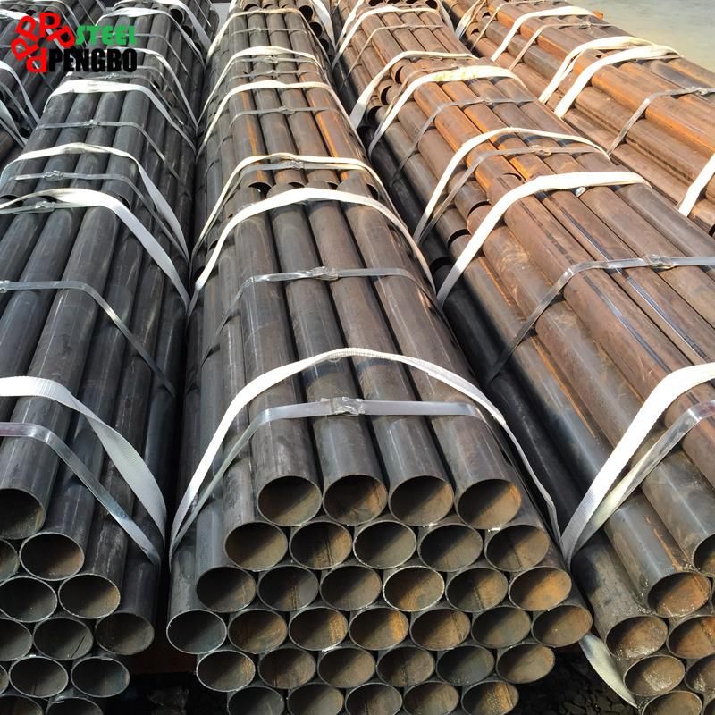 API 5L Spiral Welded Steel Pipes Black Round Pipes Carbon Spiral Weld Pipe