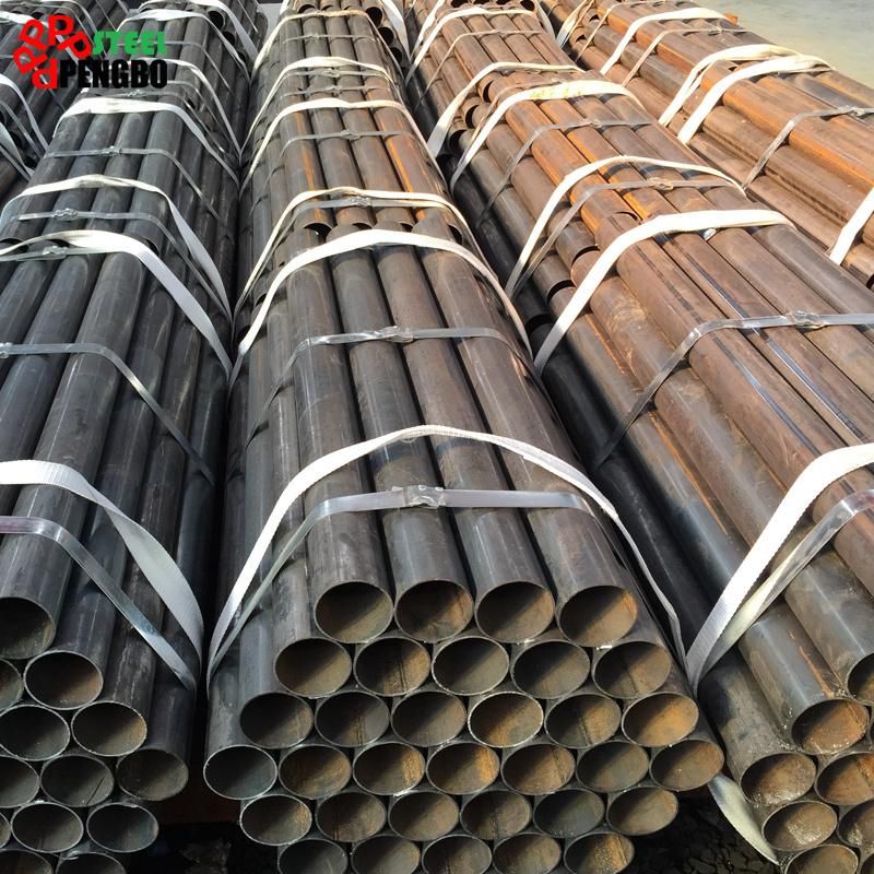API 5L Spiral Welded Steel Pipes Black Round Pipes Carbon Spiral Weld Pipe