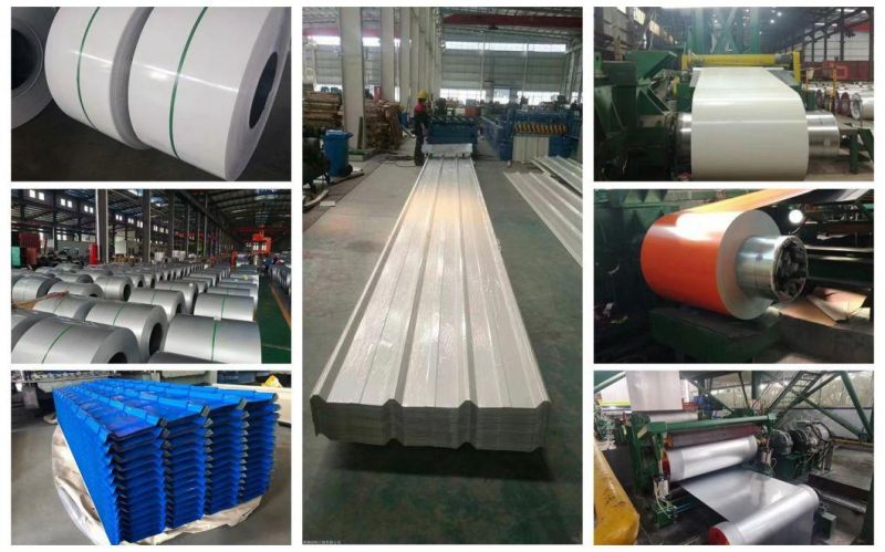 Sgcd3 Sgc340 Width 600~1500mm Corrugated Steel Roofing Sheet / Coil
